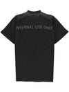 Inside Out Oversized Distressed Short Sleeve T-Shirt Black - BALENCIAGA - BALAAN 2