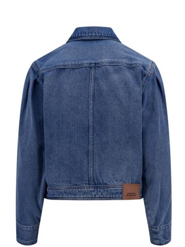 Valette Denim Jacket Blue - ISABEL MARANT - BALAAN 3