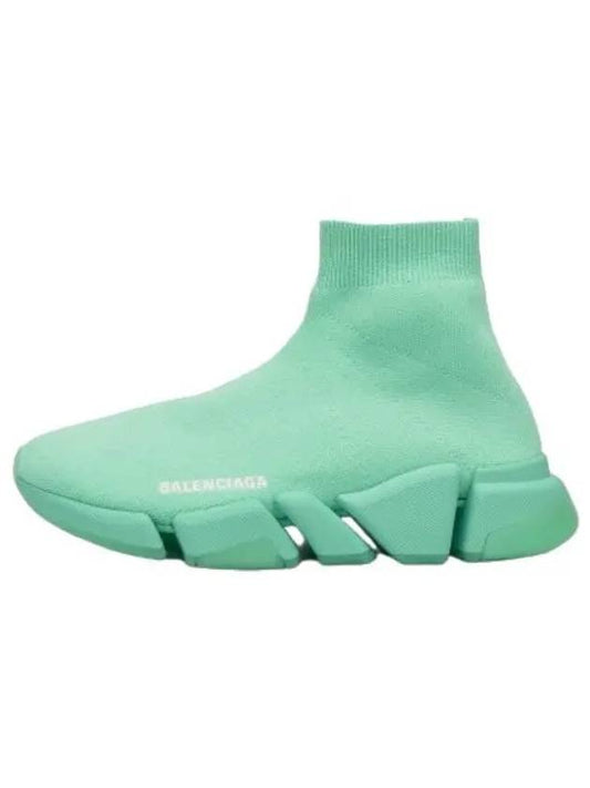 Speed Sneakers Light Green - BALENCIAGA - BALAAN 1