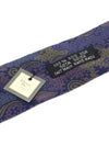 100 silk blue purple pattern tie - DIOR - BALAAN 6