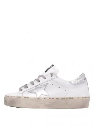 High Star Sneakers White Leather Shiny - GOLDEN GOOSE - BALAAN 1