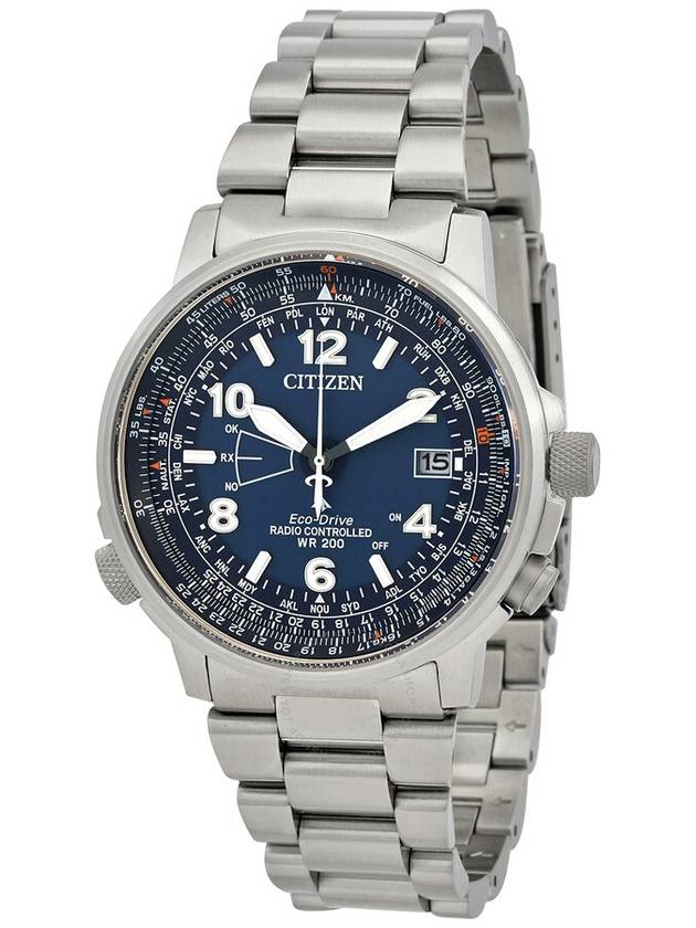 Citizen Promaster Sky Perpetual World Time Blue Dial Men's Watch CB0240-88L - CITIZEN - BALAAN 1