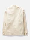 Bull Denim Zip-Up Jacket Ivory - PRADA - BALAAN 3