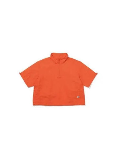 KODAK Apparel Nature Filter Short Sleeve Anorak Woman ORANGE - KODO - BALAAN 1