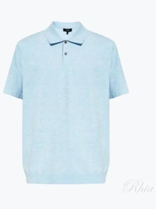 Goris Polo Shirt in Light Villen O0186711 1T8 - THEORY - BALAAN 1