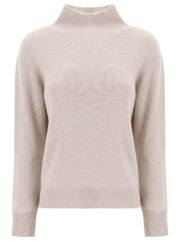 Women's Tahiti Cashmere Yarn Turtleneck Ecru - S MAX MARA - BALAAN 1