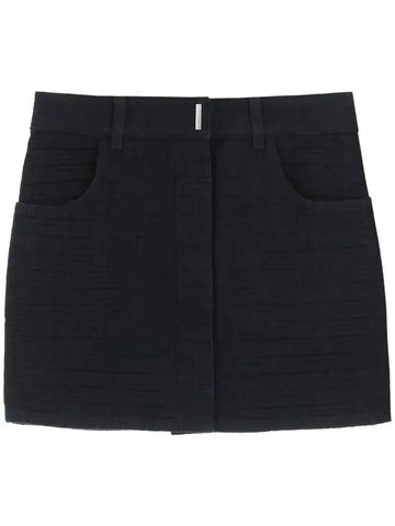 small H-line skirt black - GIVENCHY - BALAAN 1