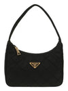 Nylon Quilted Hobo Tote Bag Black - PRADA - BALAAN 2