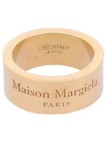 logo ring yellow gold - MAISON MARGIELA - BALAAN 1