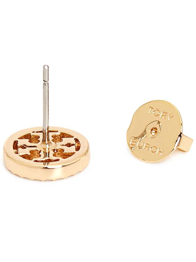 Miller Crystal Stud Earrings Gold - TORY BURCH - BALAAN 8