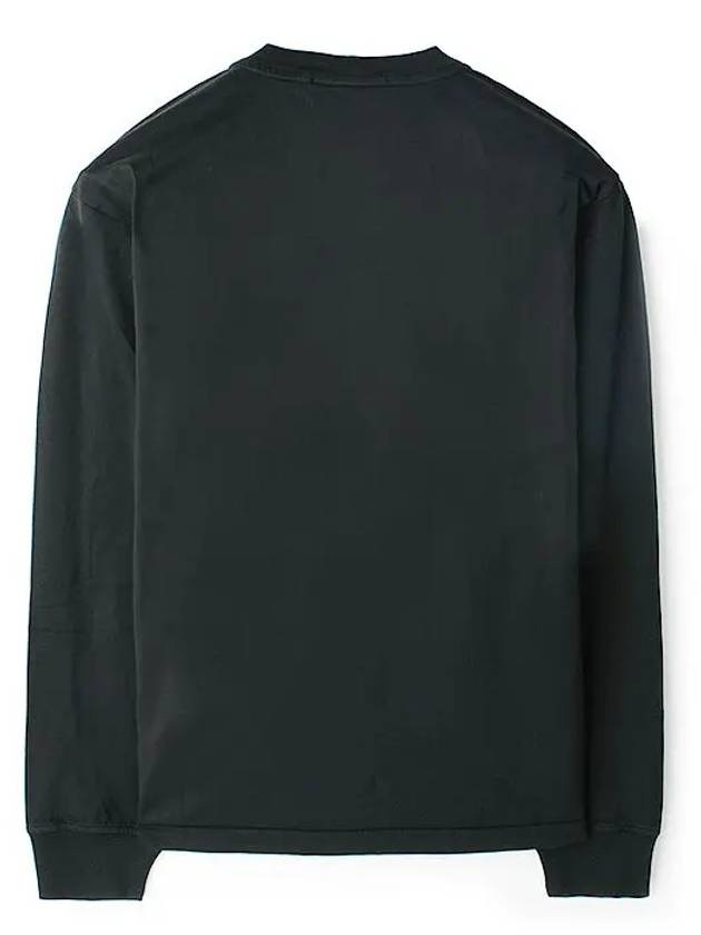 Chest Patch Long Sleeve T-Shirt Dark Grey - STONE ISLAND - BALAAN 3