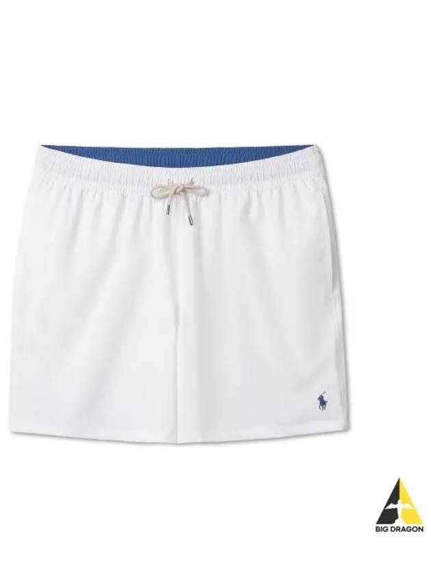 14 6cm Traveler Classic Swim Trunk White - POLO RALPH LAUREN - BALAAN 1