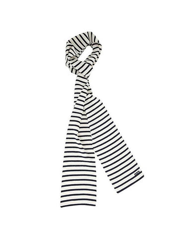 Striped Muffler White - SAINT JAMES - BALAAN.