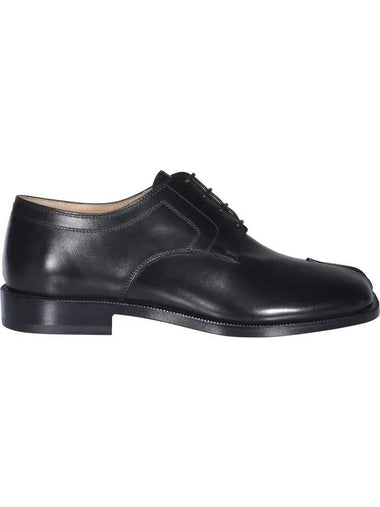 Tabi Toe Lace Up Derby Shoes Black - MAISON MARGIELA - BALAAN 1