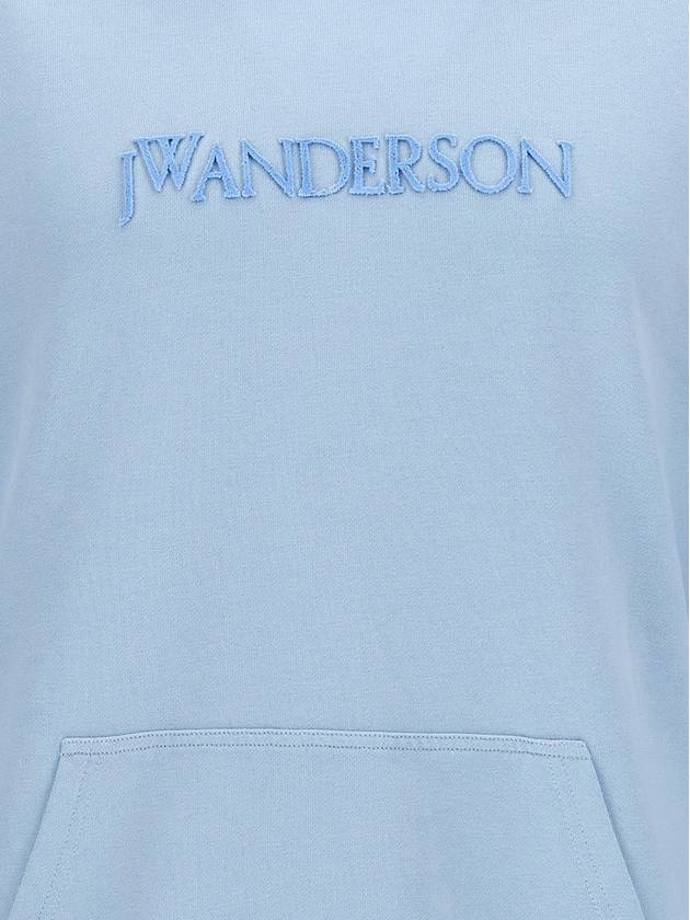 JW Anderson Logo Embroidery Hoodie - JW ANDERSON - BALAAN 4