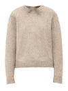 Cashmere Knit Top Beige - BOTTEGA VENETA - BALAAN 2