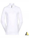 Golf Dri Fit Victory Half Zip Long Sleeve T-Shirt White - NIKE - BALAAN 2