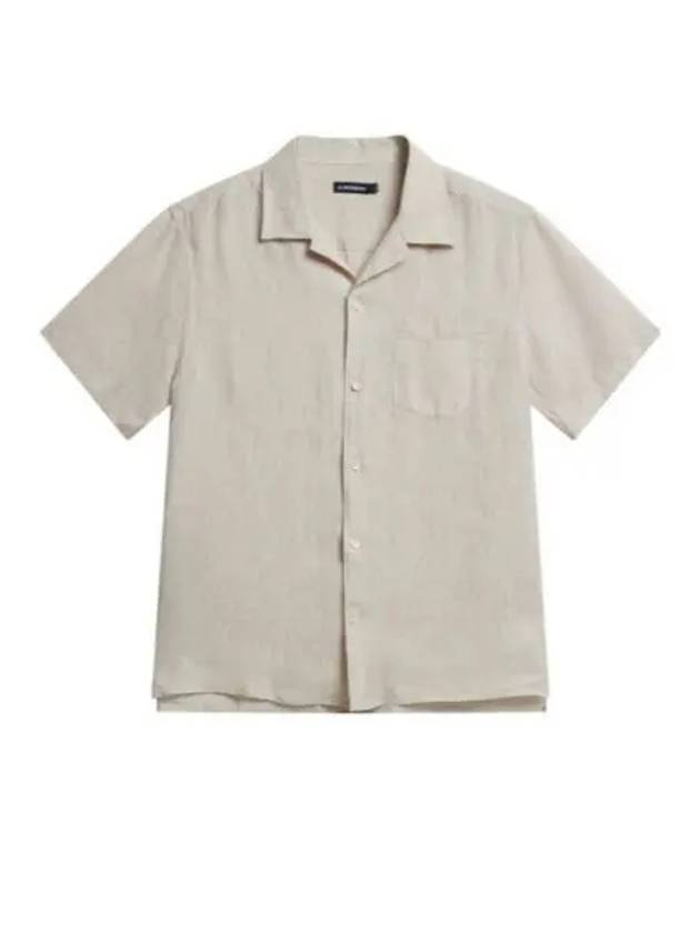 24 ELIO LINEN MELANGE SHIRT FMST10656 1679 Men s - J.LINDEBERG - BALAAN 1