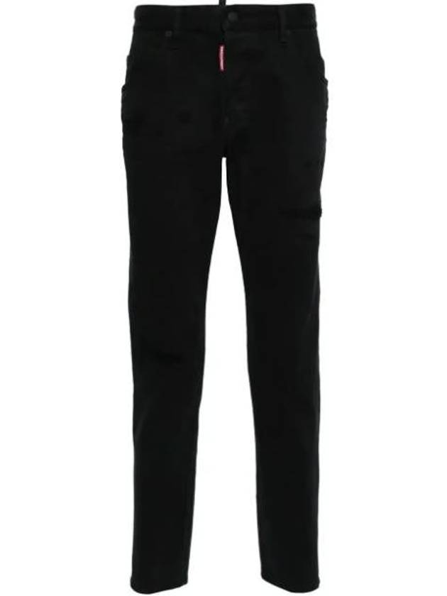 Black Bull Skater Slim Fit Jeans S71LB1352STN833 - DSQUARED2 - BALAAN 6