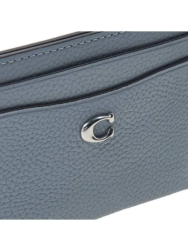 Women's Essential  Card Wallet Grey - COACH - BALAAN 7