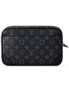 Pochette Kasai Monogram Eclipse Pouch Bag Black - LOUIS VUITTON - BALAAN 2