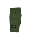 Light Stretch Cotton Bermuda Shorts Dark Green - STONE ISLAND - BALAAN 4