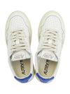 Medalist Goatskin Low Top Sneakers White Blue - AUTRY - BALAAN 2