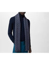 Monogram Classic Scarf Navy - LOUIS VUITTON - BALAAN 3