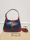 Navy Red Jackie 1961 Hobo Bag Small - GUCCI - BALAAN 8