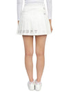 Trans Pleated Skirt White - HORN GARMENT - BALAAN 5