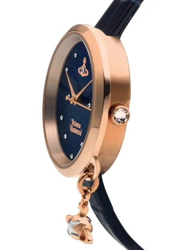 Bow II Leather Watch Blue - VIVIENNE WESTWOOD - BALAAN 3