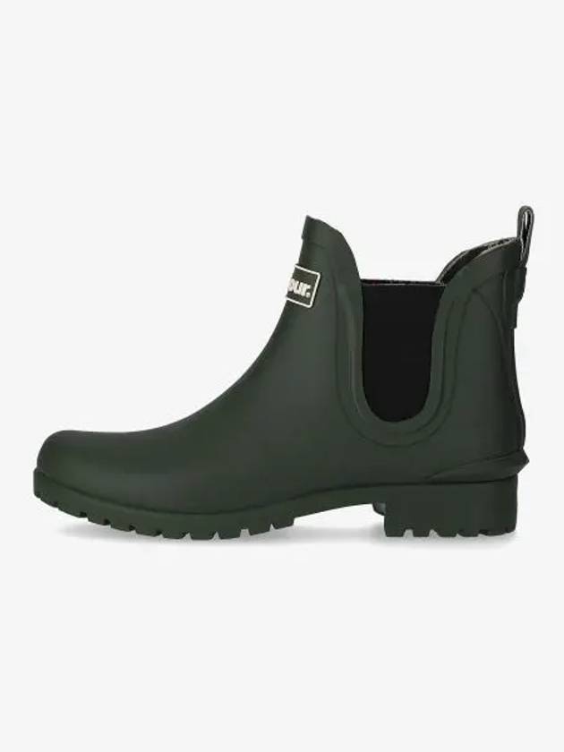 Wilton Wellington Chelsea Rain Boots Green - BARBOUR - BALAAN 2