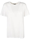 Ananx Back Logo Cotton Short Sleeve T-Shirt White - ISABEL MARANT - BALAAN 2