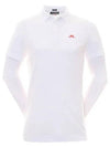 Liam Regular Fit Long Sleeve Polo Shirt White - J.LINDEBERG - BALAAN 2