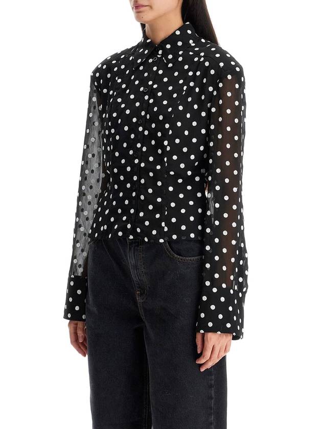 chiffon blouse with sequins - ROTATE - BALAAN 4