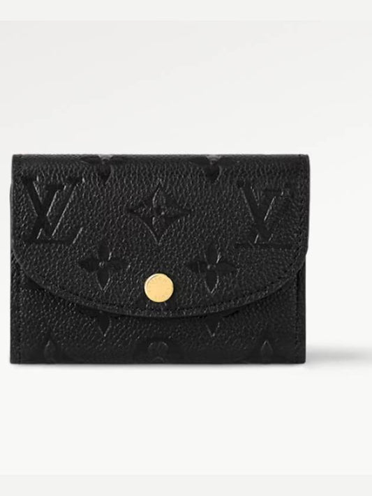 Rosalie Monogram Coin Purse Black - LOUIS VUITTON - BALAAN 2