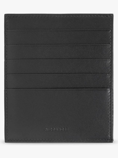 Logo 5-fold Card Wallet Black - JIL SANDER - BALAAN 2