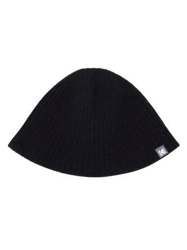 KODAK Solid Knit Bucket Hat BLACK - KODO - BALAAN 1