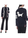 Thome Browne 4 Bar Cardigan Navy - THOM BROWNE - BALAAN 3