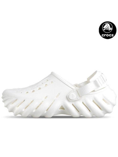 Echo Clog Sandals White - CROCS - BALAAN 1