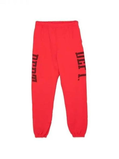 LOGO PRINT COTTON JOGGER PANTS - GALLERY DEPT. - BALAAN 1