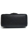 Mini Flap Lambskin Cross Bag Light Black - CHANEL - BALAAN 7