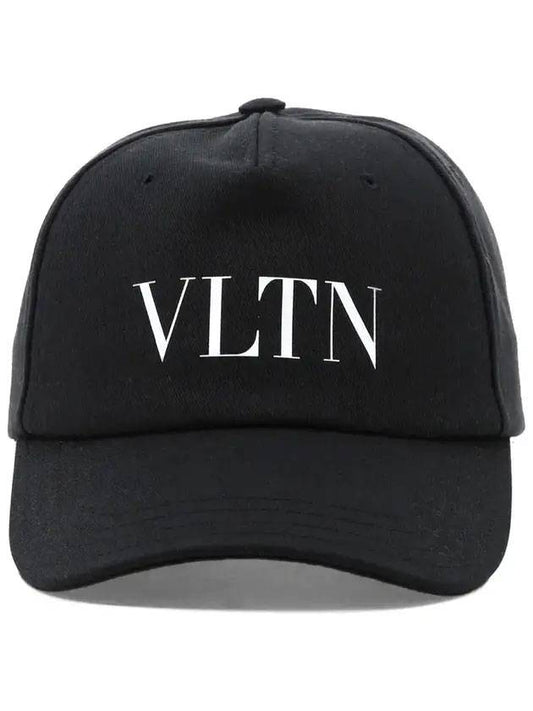 VLTN logo print ball cap black - VALENTINO - BALAAN 1