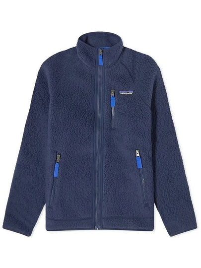 Retro Pile Fleece Zip-Up Jacket Navy - PATAGONIA - BALAAN 2