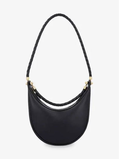 Hula Hoop Double Strap Shoulder Bag Black - BOTTEGA VENETA - BALAAN 2