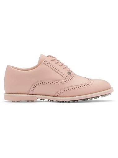 Women's Brogue Gallivanter Spikeless Golf Shoes Blush - G/FORE - BALAAN 1