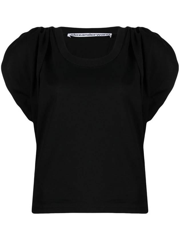 Alexander Wang Draped Shoulder Sleeveless Top Clothing - ALEXANDER WANG - BALAAN 1