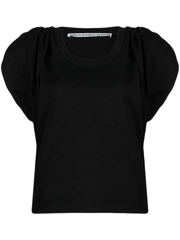 Alexander Wang Draped Shoulder Sleeveless Top Clothing - ALEXANDER WANG - BALAAN 1