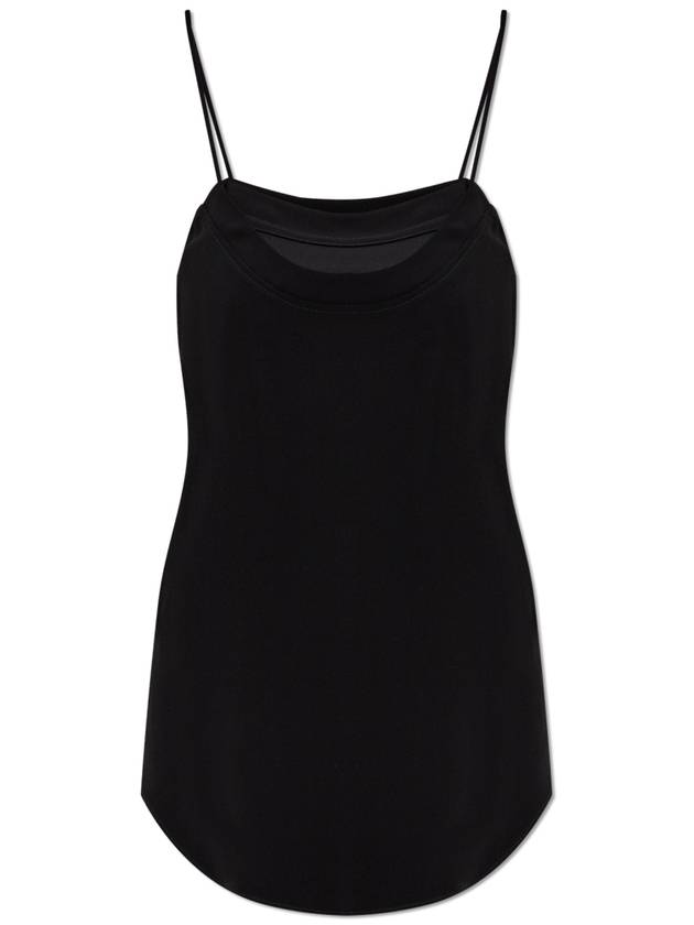 Balmain Strappy Top, Women's, Black - BALMAIN - BALAAN 1