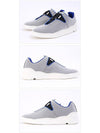 Canvas Calfskin Low Top Sneakers Grey - DIOR - BALAAN 4